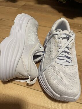 Hoka Women’s White Athletic Running Sneakers